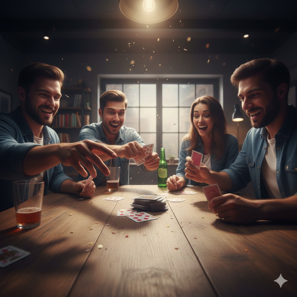 idiot bordkort sluttspill