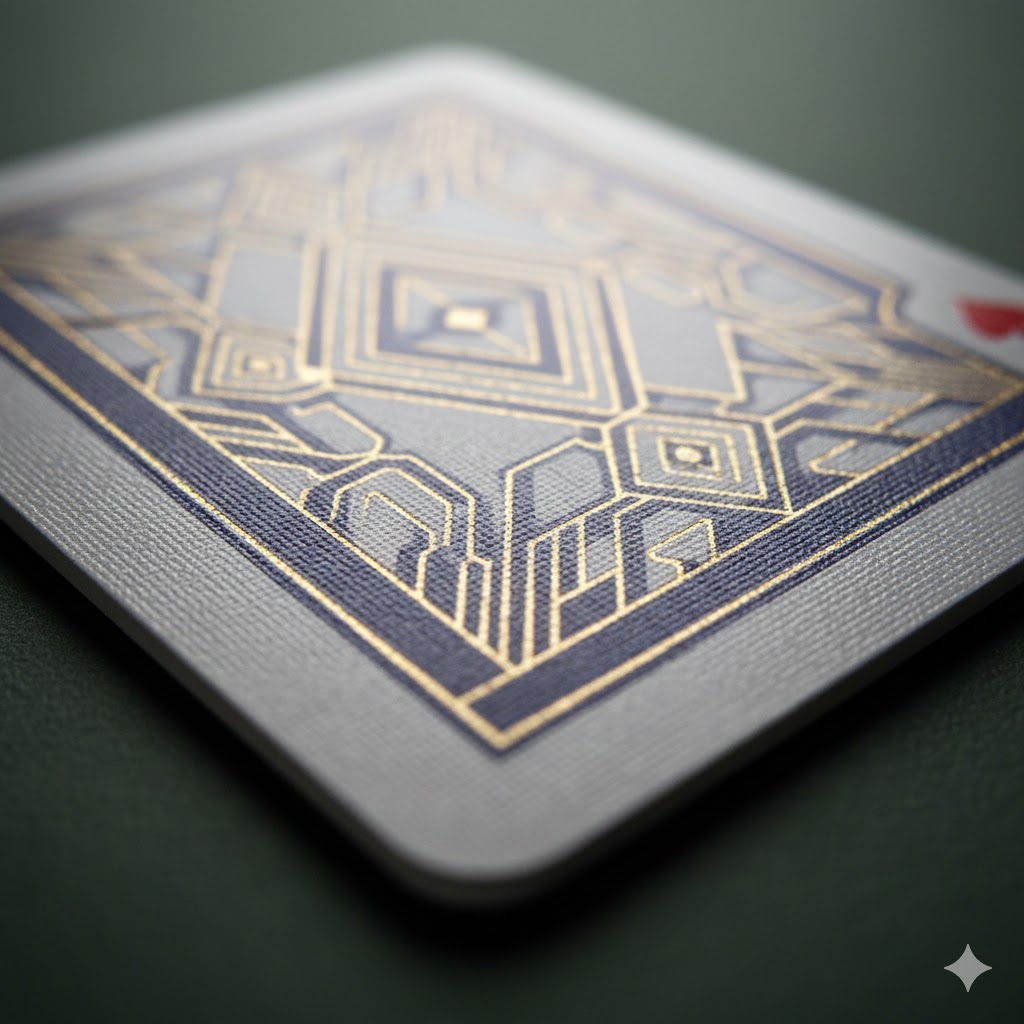 kortstokk detaljer design