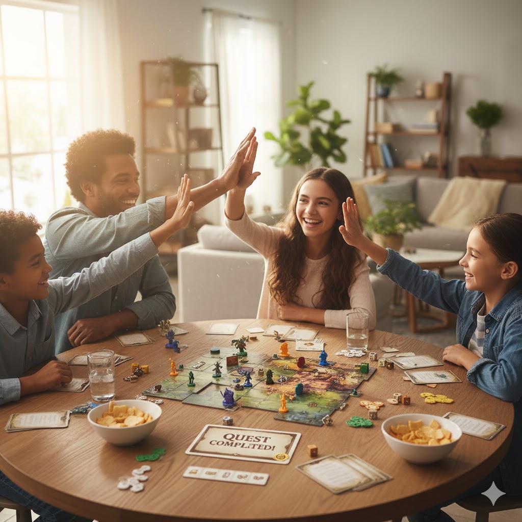 samarbeidsspill familie